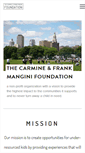 Mobile Screenshot of cfm-foundation.org