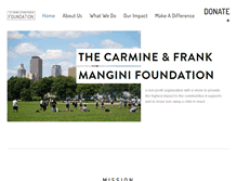 Tablet Screenshot of cfm-foundation.org